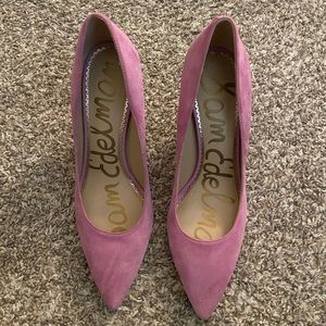 Hazel Sam Edelman pointy hot pink heels 3.75inches heel height